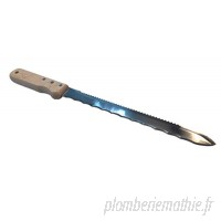Couteau d'isolation avec poignée en bois poignée du hêtre 42 27,5 cm Couteau pour matériaux isolants B074DTKLQQ